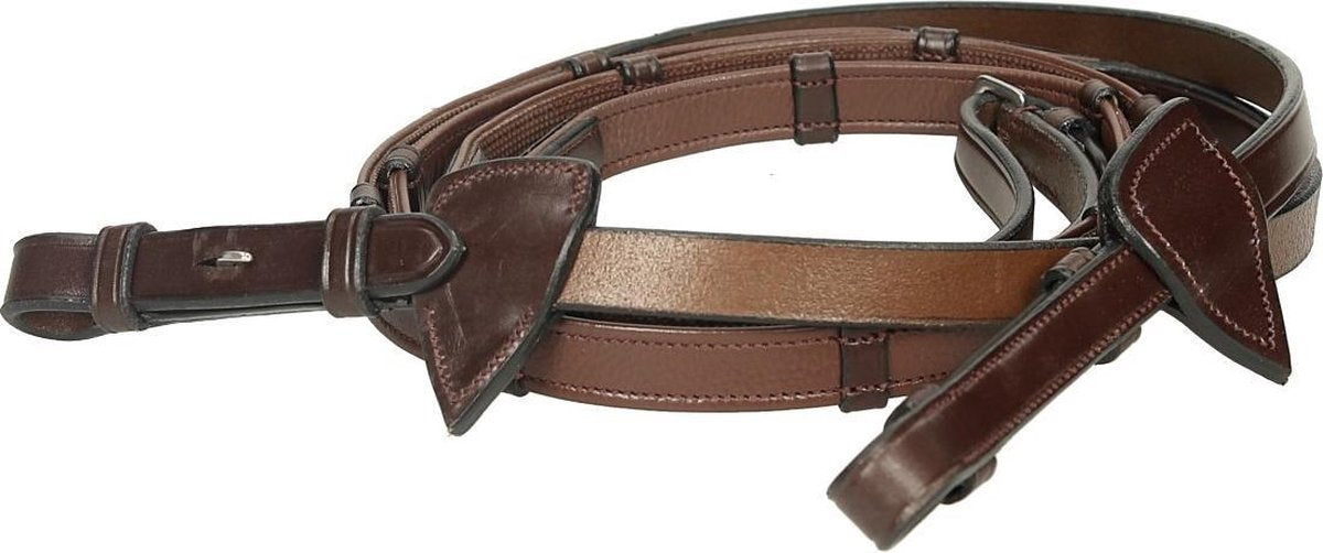 Dy'on Teugels  Nec Leer Met Stops - Brown - cob