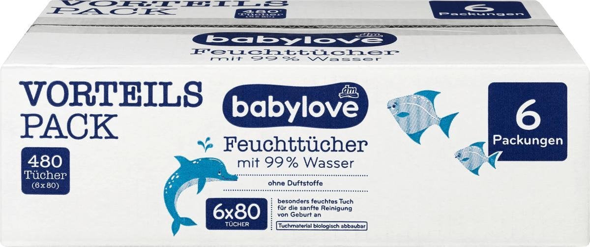 babylove Billendoekjes met 99% water