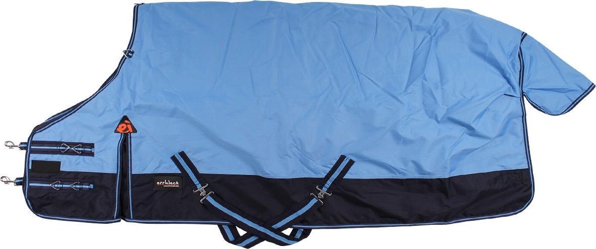 Epplejeck Tolga 100gr - Winterdeken - Lichtblauw/Donkerblauw - mt. 145cm