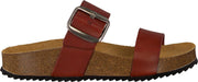 Red Rag 78110 - Dames Dames slippers - Kleur: Cognac - Maat: 37