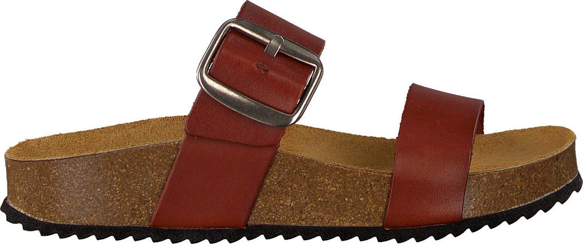 Red Rag 78110 - Dames Dames slippers - Kleur: Cognac - Maat: 37