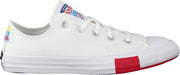 Converse Chuck Taylor All Star Ox Kids Lage sneakers - Meisjes - Wit - Maat 31