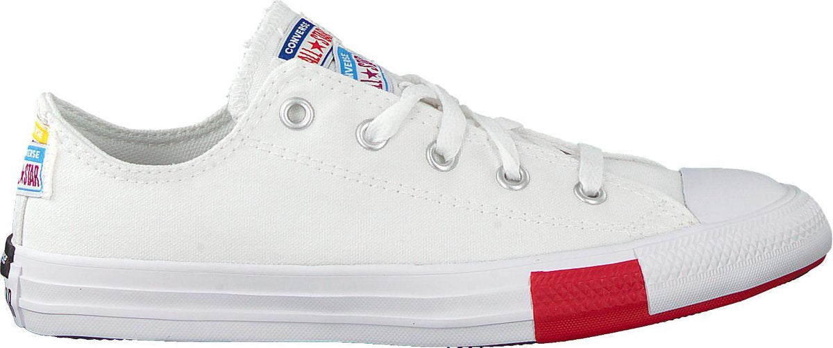 Converse Chuck Taylor All Star Ox Kids Lage sneakers - Meisjes - Wit - Maat 31