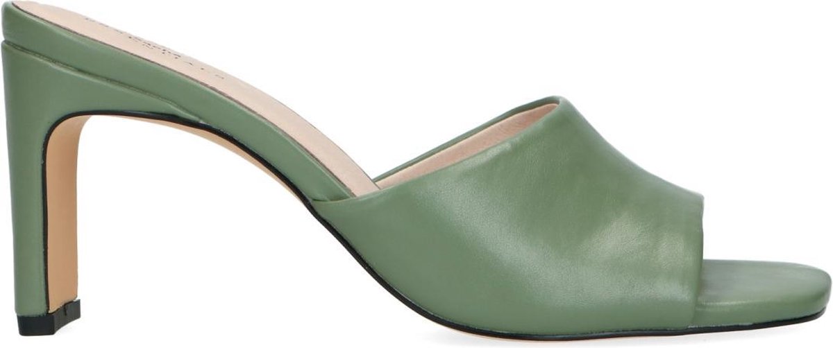 Sacha - Dames - Groene muiltjes met hak - Maat 37