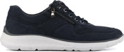 Waldlaufer Mannen Leren Sneakers / Herenschoenen 953012 - Blauw - Maat 42.5