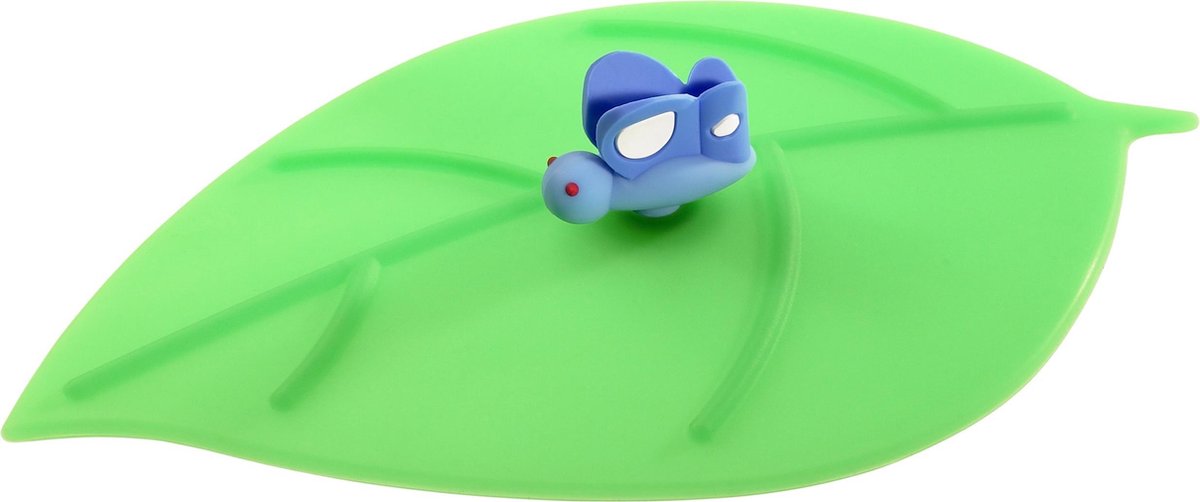 Lurch - Deksel voor drinkglas - Siliconendeksel - set van 8 st. - 10.5cm - Vlinder