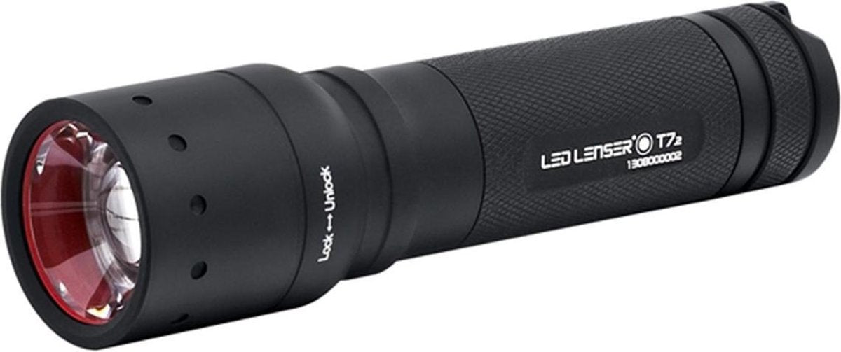 Ledlenser T7.2 - Tactische Zaklamp - Zwart