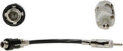 adapterkabel 15 cm  RAST-2 M  - DIN M 75 Ohm