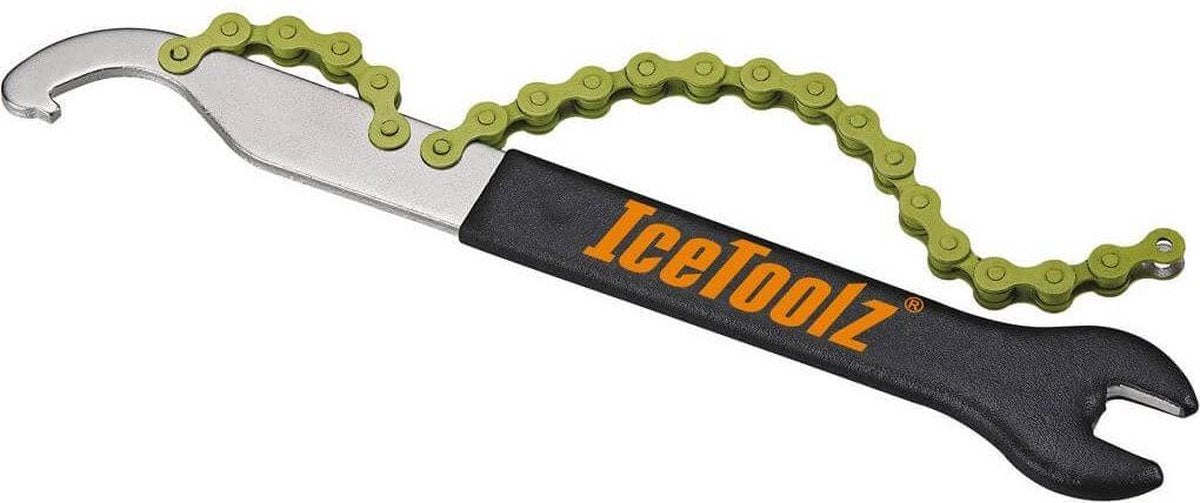 IceToolz Tandkransafnemer - Kettingzweep - Pedaalsleutel 15 mm - Borgringsleutel