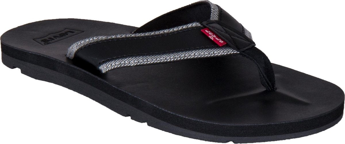 Levi Slippers - Maat 39/40 - Mannen - zwart/wit
