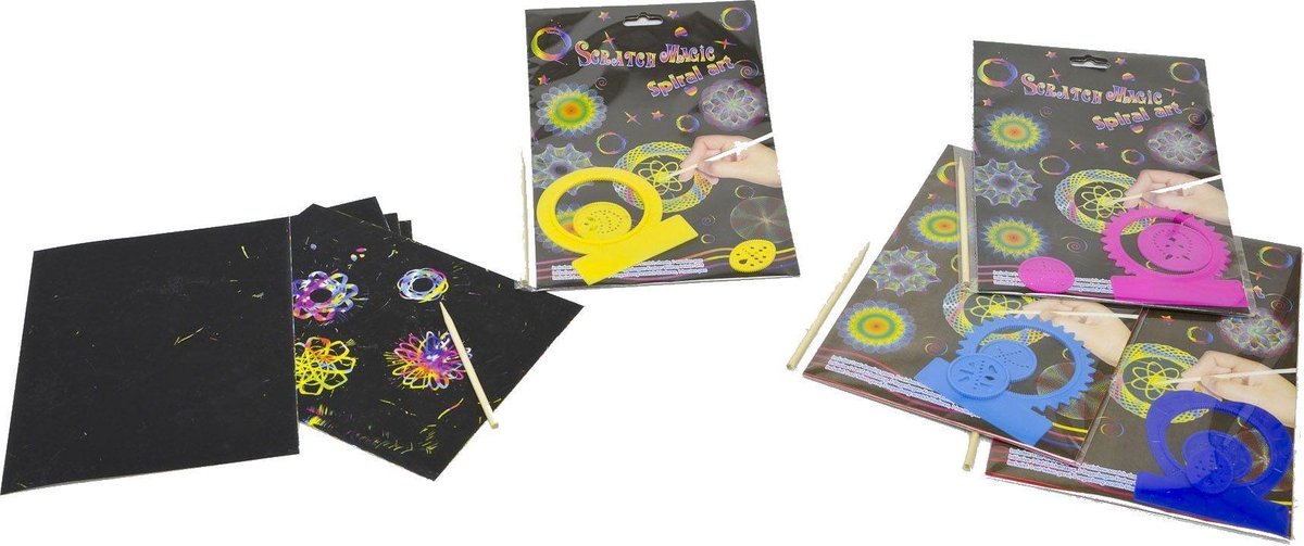 Tom Krasset Magic Color Scratch 7-delig