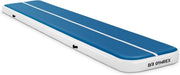 Gymrex Opblaasbare Gymmat - 500 x 100 x 20 cm - 250 kg - blauw / wit