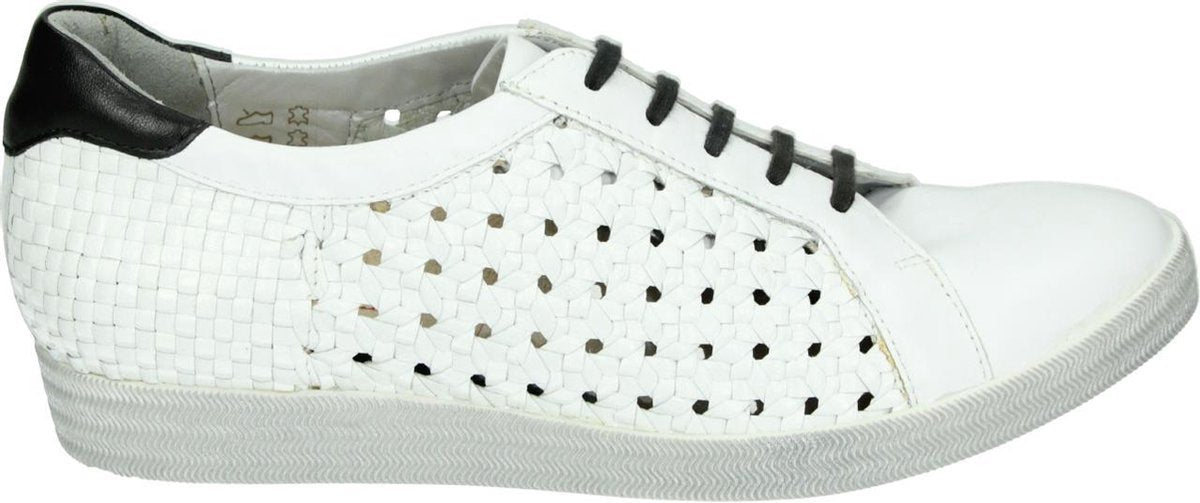 Verhulst 9331V-18-019 - Volwassenen Dames veterschoenen - Kleur: Wit/beige - Maat: 40