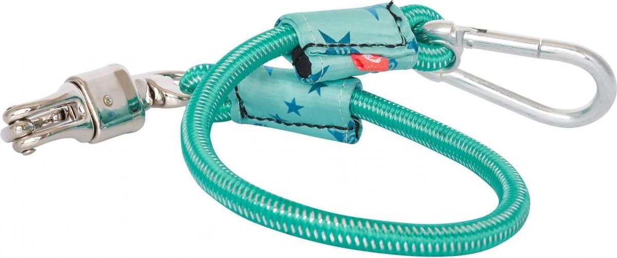 RelaxPets - Imperial Riding - Trailerlijn - Shiny Stars up - Vastzet Haak - Jade - 40 cm
