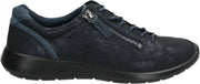Ecco Soft 5 dames sneaker - Blauw - Maat 36