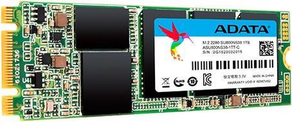 ADATA SU800 M.2 SATA III Interne SSD 1 TB