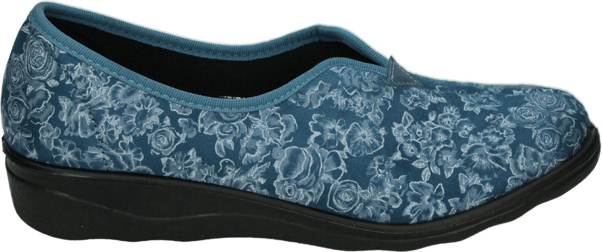 Romika -Dames -  blauw - pantoffel gesloten - maat 36
