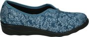 Romika -Dames -  blauw - pantoffel gesloten - maat 36