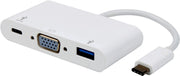 NÖRDIC DOCK-106 USB-C Dockingstation naar VGA
