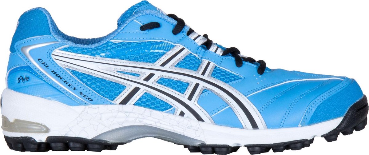 Asics Gel-Hockey Neo 2 Hockey Sportschoenen - Maat 42 - Vrouwen - blauw/wit/zwart