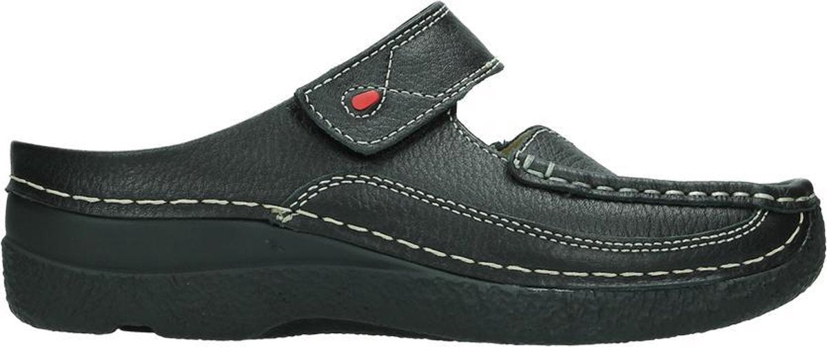Dames Slippers Wolky 06227-700 Zwart - Maat 41