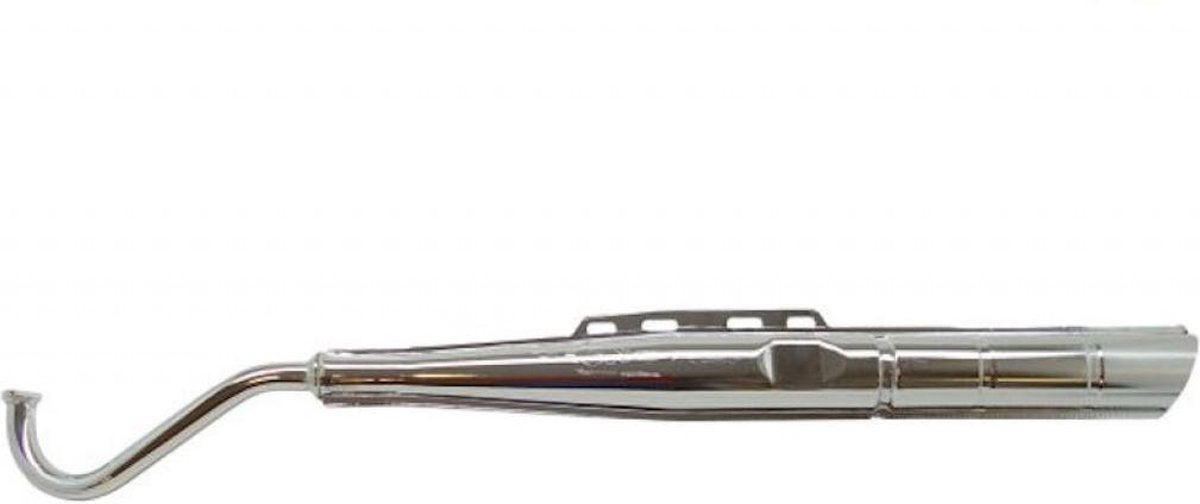 Tecno Uitlaat Puch Maxi origineel aluminium demper
