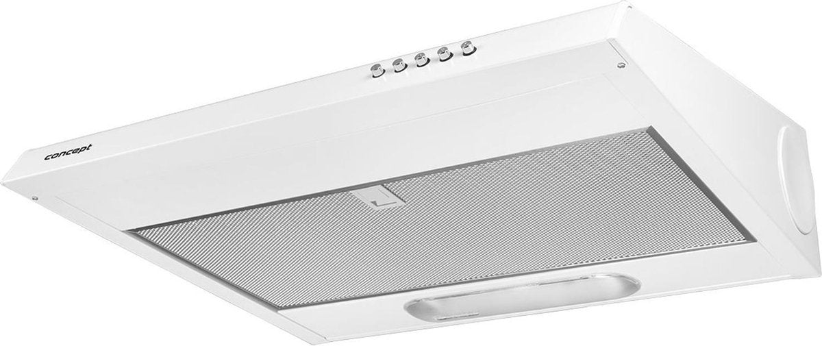 Concept OPP2060WH - Onderkast Afzuigkap  60cm - wit met vetfilter