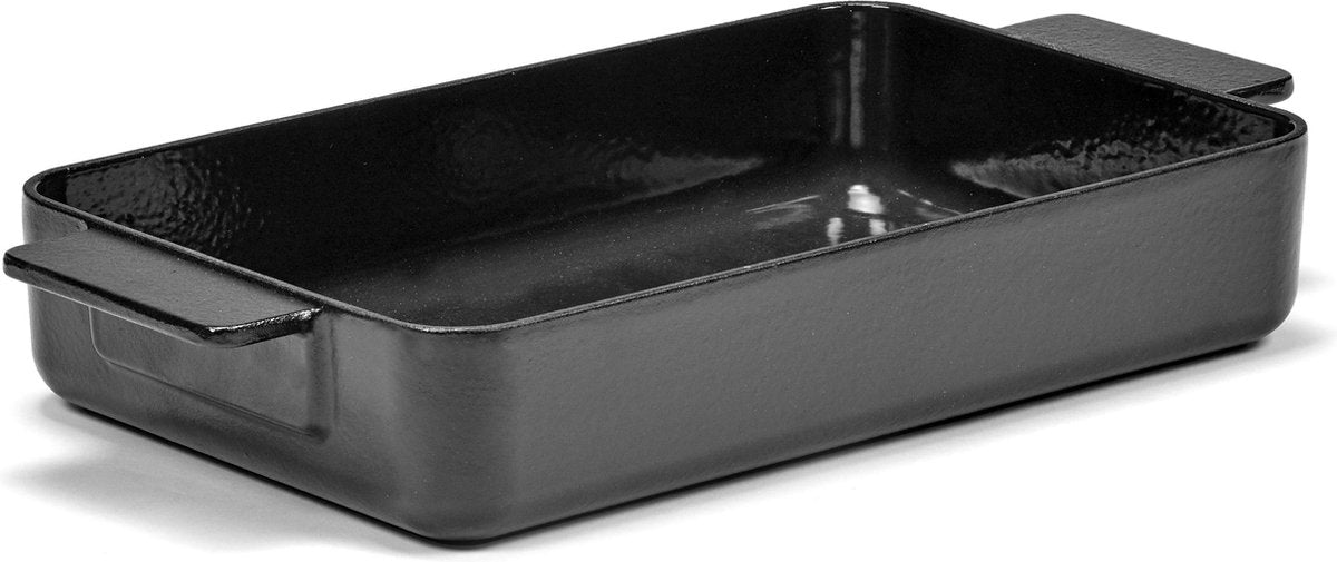 Sergio Herman SURFACE OVENSCHAAL ENAMEL CAST IRON BLACK 26X15 H6