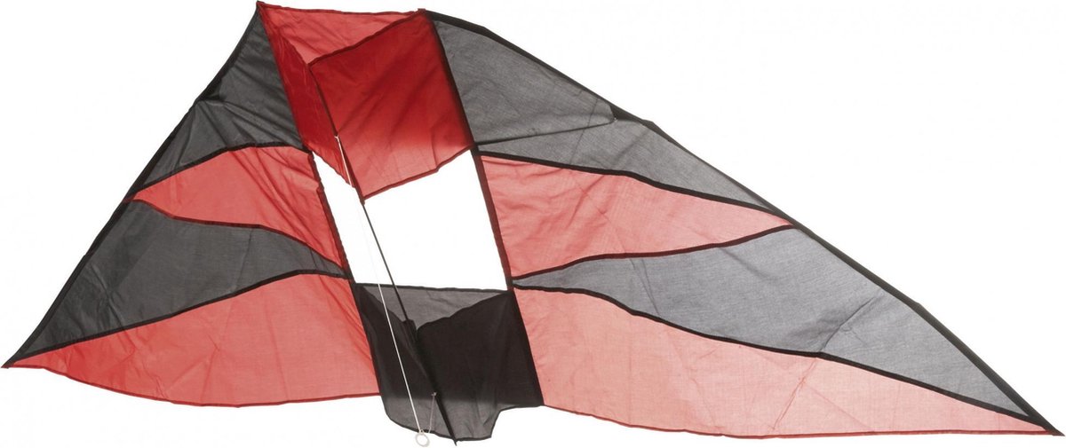 Eddy Toys Vlieger Rood/zwart 183 X 81 Cm
