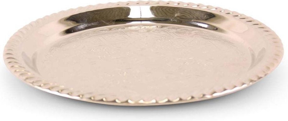 Marokkaanse dienblad Silver Large