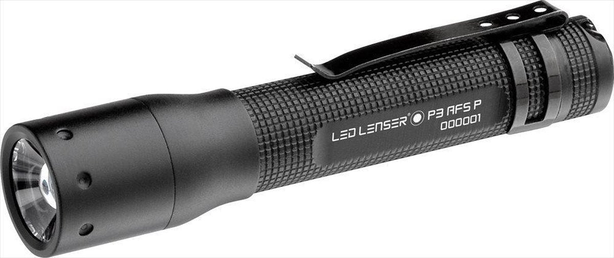 Ledlenser P3AFS - Sleutelhangerlampje - Zwart