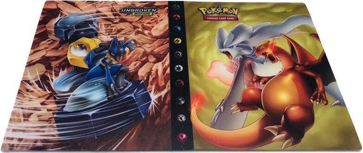 Pokémon Verzamelmap – Voor Kaarten – 240 kaarten – Zonder Kaarten - pokemon map - opslag - mapje - pocket - opbergmap - opberg