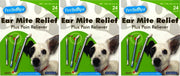 Pet Snapz Ear Mite Relief  Oorreiniging tegen jeuk en pijn - 3-Pack