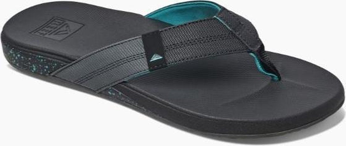 Reef Cushion Bounce Phantom zwart groen slippers heren (RF0A3FDIBKG)