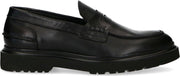 Sacha - Heren - Zwarte loafers met details - Maat 42