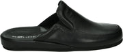 Rohde - heren Pantoffel  - leer - zwart - 6607-90 - Maat 46