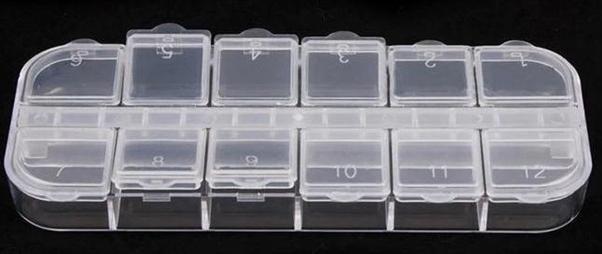 CHIMP Opberg Box RECHT 12 vaks