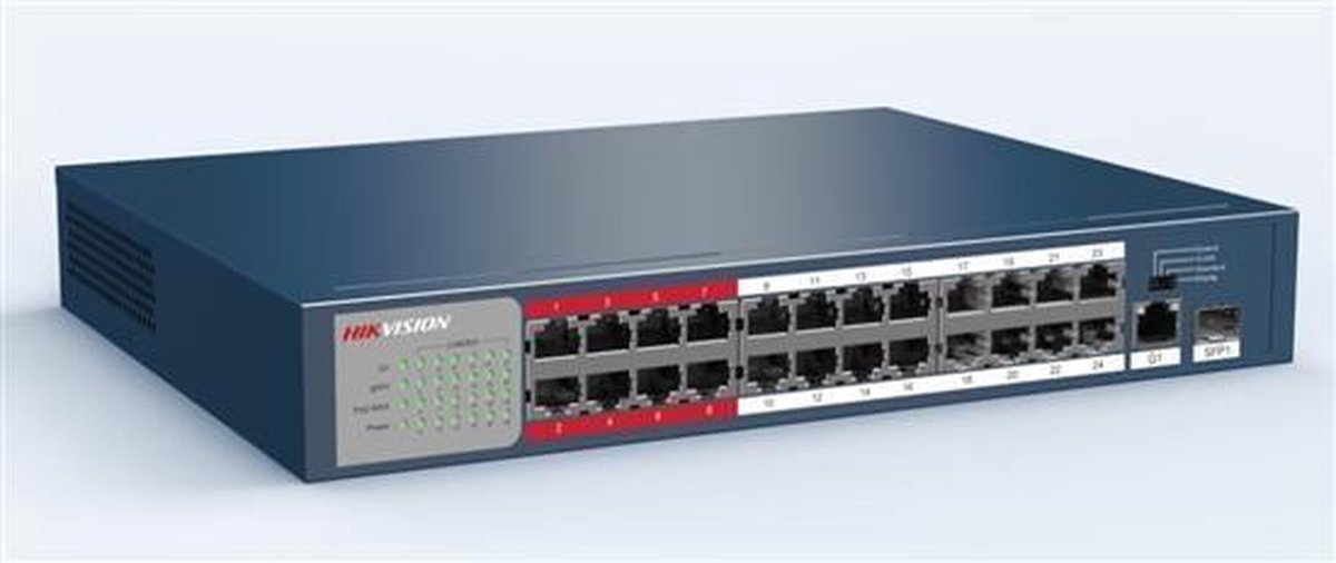 Hikvision Digital Technology DS-3E0326P-E/M netwerk-switch