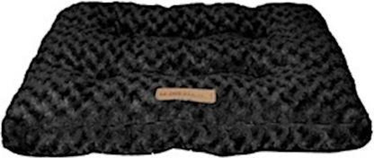 M-pets Hondenkussen 104 X 69 Cm Pluche Zwart