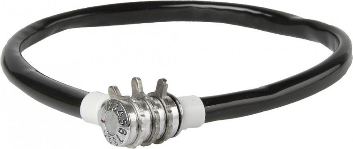 M-Wave Combinatie - Kabeslot - 504 mm - Zwart
