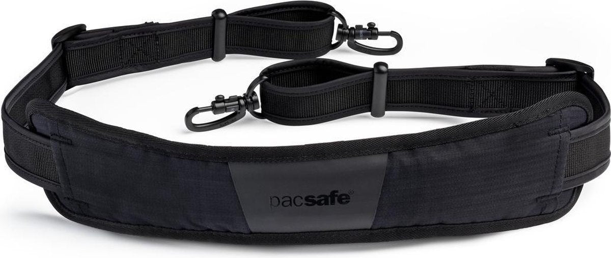 Pacsafe Carrysafe 200-Schouderriem-Zwart (Black)