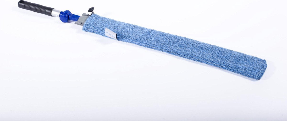 Professionele stofwisser Plumeau Stofzwaard met knikgewricht en wasbare Microvezel hoes 50 cm