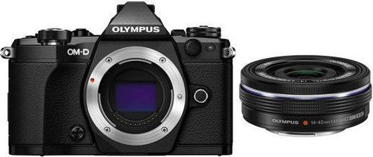 Olympus OM-D E-M5 Mark II + EZ-M 14-42mm EZ - Zwart