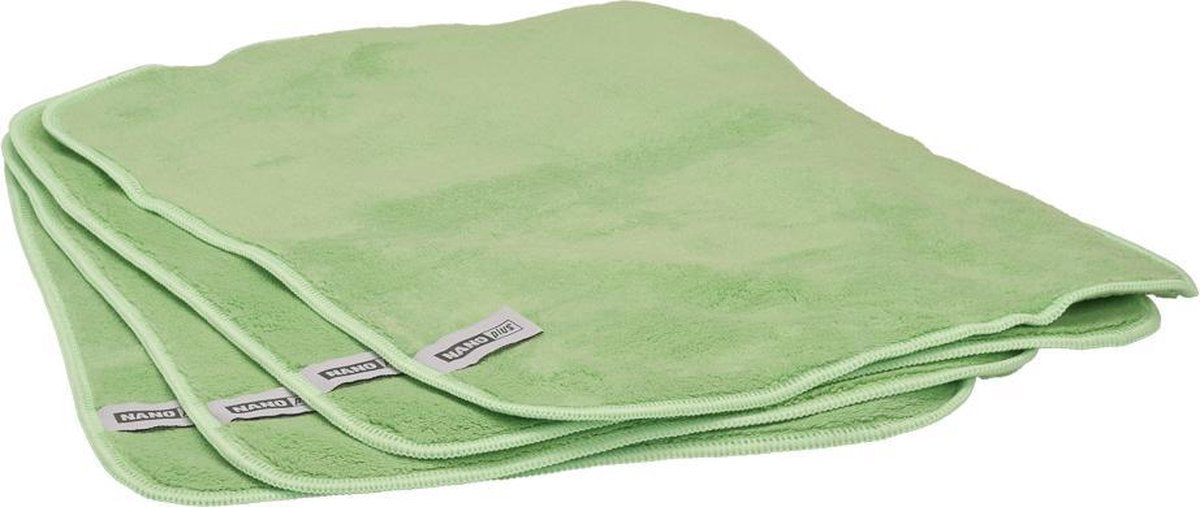 Nanoplus - Nanodoek - Groen - 4 Stuks
