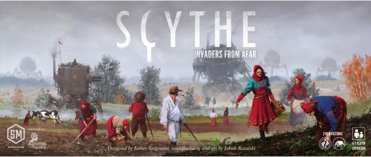 Asmodee Scythe Invaders from Afar - EN