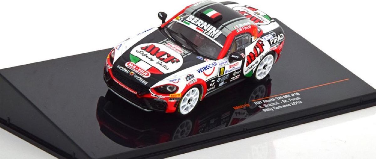 Fiat 124 Abarth RGT #10 Rally San Remo 2019