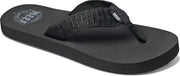 REEF Smoothy teenslippers zwart - Maat 39