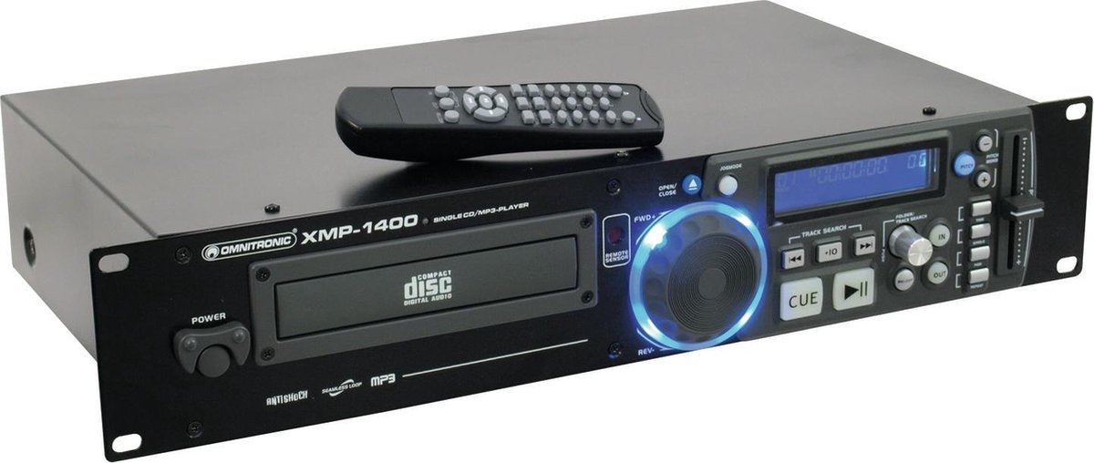 OMNITRONIC XMP-1400 CD/MP3 player