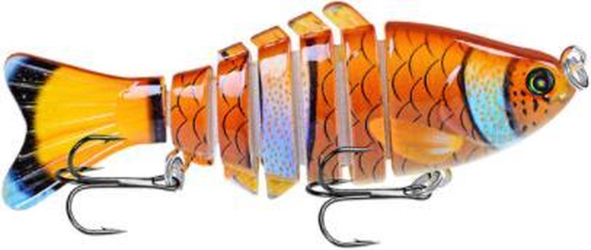 7-Delige Swimbait Nemo kunstaas voor snoek 10 cm - 15 gram