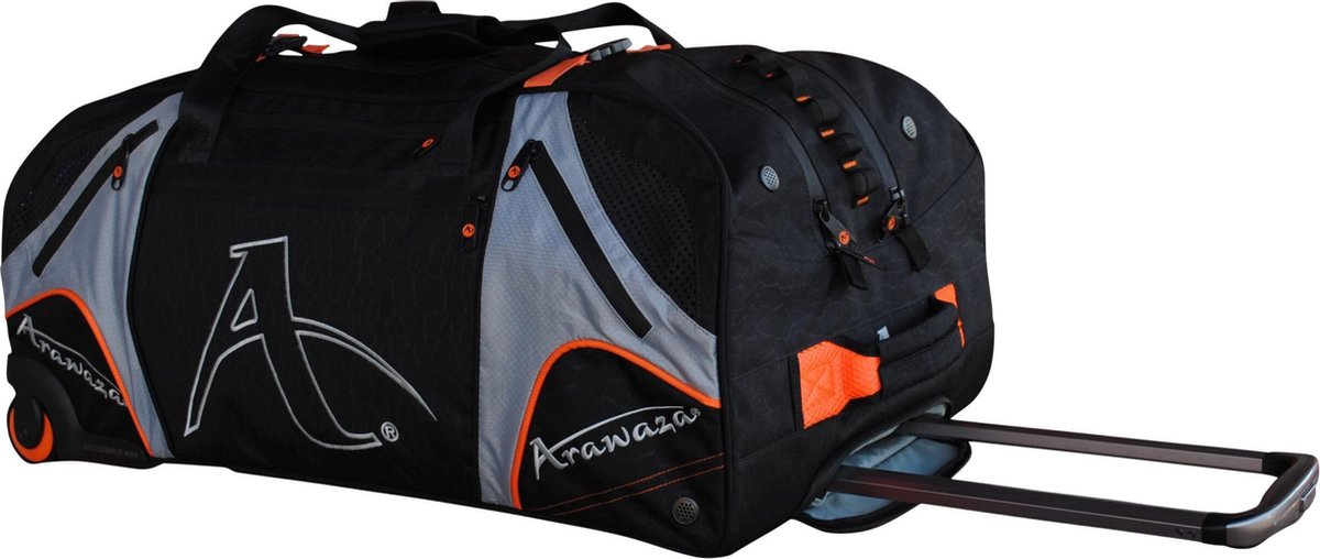 Multifunctionele sporttrolley Arawaza | zwart-oranje - Product Kleur: Oranje / Product Maat: S